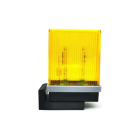 Rectangular warning lamp 12V-265V AC / DC (with antenna)