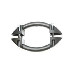 Handle internal and external, designed for garage doors