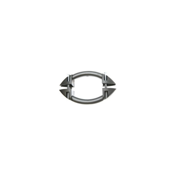 Handle internal and external, designed for garage doors