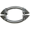 Handle internal and external, designed for garage doors