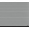 Industrial sectional doors 40 mm RIB / stucco color-RAL 9006 silver