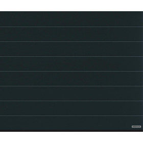 Industrial sectional doors 40 mm RIB / woodgrain color-RAL 7016 Dark gray