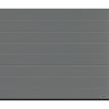 Industrial sectional doors 40 mm RIB / woodgrain color-RAL 9007 silver