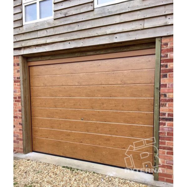 Industrial sectional doors 40 mm RIB / Woodgrain color-Winchester, Winchester Forest