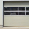 Sectional garage doors 40 mm RIB / stucco color-RAL 1015 beige