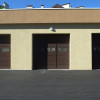 Sectional garage doors 40 mm RIB / stucco color-RAL 8017 brown