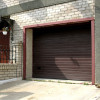 Sectional garage doors 40 mm RIB / woodgrain color-RAL 8017 brown