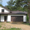 Sectional garage doors 40 mm RIB / woodgrain color-RAL 8017 brown