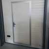 Sectional garage doors 40 mm RIB / stucco color-RAL 9016 White