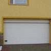 Sectional garage doors 40 mm RIB / stucco color-RAL 9016 White