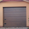 Garage sectional doors 40 mm MIDRIB / smooth color-Old oak, old oak