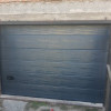 Garage sectional doors 40 mm MIDRIB / stucco color-RAL 7016 Dark gray