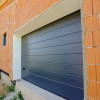 Garage sectional doors 40 mm MIDRIB / smooth color-RAL 7016 Dark gray
