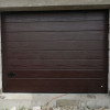 Garage sectional doors 40 mm MIDRIB / smooth color-RAL 8017 brown