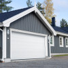Garage sectional doors 40 mm MIDRIB / smooth color-RAL 9016 White