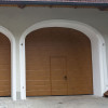 Garage sectional doors 40 mm MIDRIB / woodgrain color-Winchester, Winchester forest