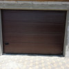 Garage sectional doors 40 mm TOPRIB / smooth color-RAL 8017 brown