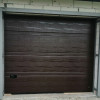 Garage sectional doors 40 mm TOPRIB / smooth color-RAL 8017 brown