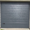 Garage sectional doors 40 mm Flush/Woodgrain External color - RAL9016