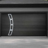 Garage sectional doors 40 mm Flush/Woodgrain External color - RAL9016