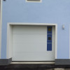 Sectional garage doors 40 mm Flush / stucco color-RAL 9016 White