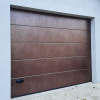 Garage sectional doors 40 mm Flush / stucco color-Rusted, "with the effect of corrosion"