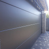 Garage sectional doors 40 mm Slick / smooth color-Anthracite,"anthracite gray"