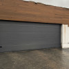 Garage sectional doors 40 mm Slick / smooth color-Anthracite,"anthracite gray"