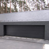 Sectional garage doors 40 mm Slick / smooth color-RAL 7016 Dark gray