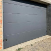 Sectional garage doors 40 mm Slick / smooth color-RAL 7016 Dark gray