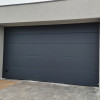 Sectional garage doors 40 mm Slick / smooth color-RAL 7016 Dark gray