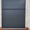 Sectional garage doors 40 mm Slick / smooth color-RAL 7016 Dark gray