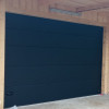 Sectional garage doors 40 mm Slick / smooth color-RAL 9005 black