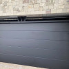 Sectional garage doors 40 mm Slick / smooth color-RAL 9005 black