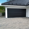 Sectional garage doors 40 mm Slick / smooth color-RAL 9005 black