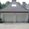 Sectional garage doors 40 mm Slick / smooth color-RAL 9016 White
