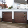 Garage sectional doors 40 mm Slick / smooth color-Rusted, "with the effect of corrosion"