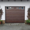 Garage sectional doors 40 mm Slick / smooth color-Rusted, "with the effect of corrosion"