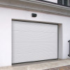 Sectional garage doors 40 mm MACRORIB / stucco color-RAL 9016 White