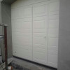 Garage sectional doors 40 mm CASSETE / Woodgrain color-RAL 9016 White
