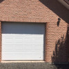 Garage sectional doors 40 mm CASSETE / Woodgrain color-RAL 9016 White