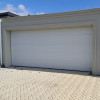 Garage sectional doors 40 mm CASSETE / Woodgrain color-RAL 9016 White