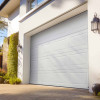 Garage sectional doors 40 mm CASSETE / Woodgrain color-3D White 9016